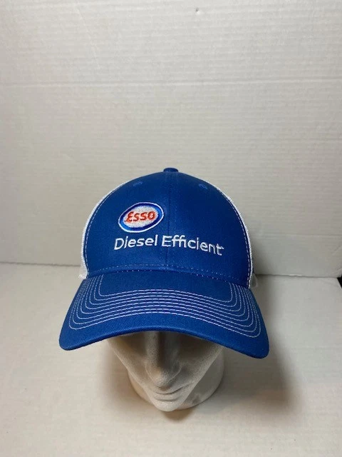 Gorra Esso Diesel Truckers Malla SnapBack AJM Azul Blanco Flota 7643 Foto 1 de 4
