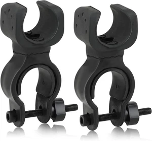 Soporte de bastón para andador de 2 piezas, andador universal negro - Imagen 1 de 7