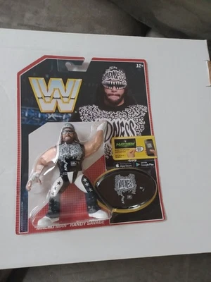 WWF HASBRO WWE MATTEL RETROS SERIE 5 MACHO MAN RANDY SAVAGE VARIANTE ARM UP   Foto 1 de 2