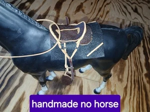 Johnny West Marx Calvary Saddle Custom Made - Picture 1 of 8