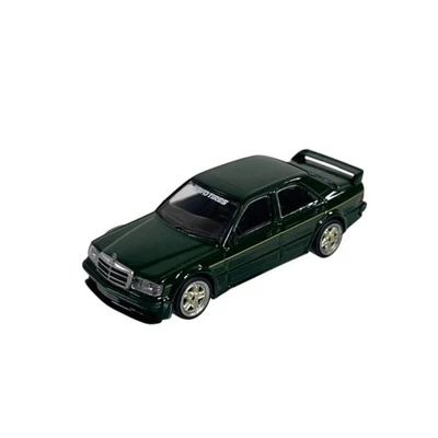 Modellino Auto Tarmac 1/64 Mercedes-Benz 190 E 2.5-16 Evo 1 Toyo Tires Dark G... - Immagine 1 di 4