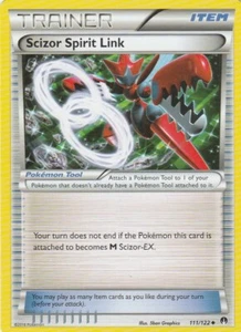 Scizor Spirit Link 111/122 X&Y Breakpoint Pokemon TCG Card - Picture 1 of 2