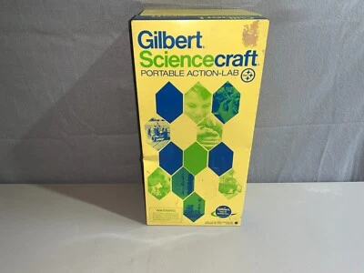 DE COLECCIÓN 1971 GILBERT SCIENCECRAFT ACTION LAB ESTUCHE METÁLICO GEOLOGÍA CIENCIA CONJUNTO Foto 1 de 4