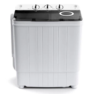 Portable Washing Machine with Drain Pump 11 lbs Washer 6.6 lbs Spinner Combo - Picture 1 of 8