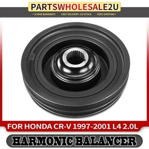 New Engine Harmonic Balancer for Honda CR-V 1997-2001 L4 2.0L Gas 13810P3F003 - Picture 1 of 8
