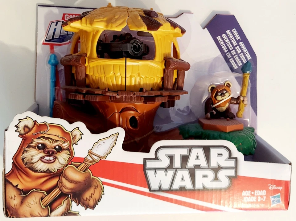 Hasbro Galactic Heroes Star Wars Endor Adventure Wicket Ewok Figure Set 2015