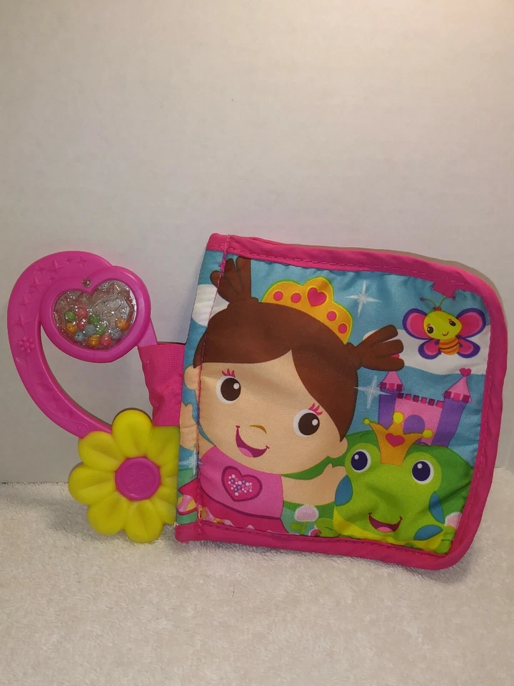 Libro de sonajero arrugado de tapa suave Princess Bright Starts niños 2 Foto 1 de 4