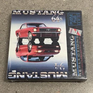 Vtg 1994 Springbok Mustang Reflections Jigsaw Puzzle 500 & Trading Cards Sealed - Picture 1 of 5