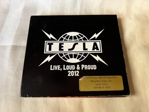 Tesla - Live, Loud & Proud 2012 2CD 2012 Mountain View /1000 Limited OOP RARE - Picture 1 of 3