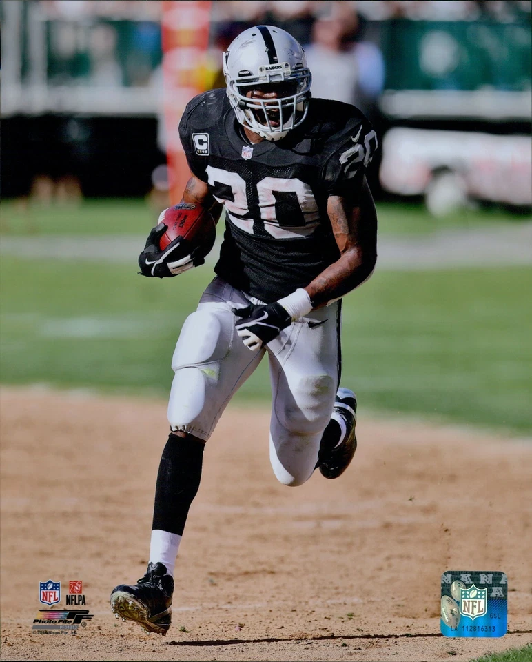 Darren McFadden Oakland Raiders NFL Licencia Sin Firmar Mate 8x10 Foto B Foto 1 de 1