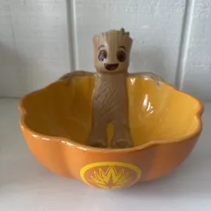 Disney Parks MARVEL Groot Guardian of the Galaxy Bonboniere Schale orange gebraucht - Bild 1 von 7