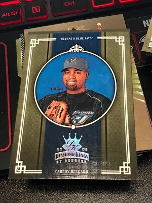  2005 Diamond Kings Silver #240 Carlos Delgado/50 BLUE JAYS! - Image 1 of 2