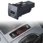 LED QC3.0 USB Port Hub Charger Fits VW Golf MK5/6 Jetta Scirocco Touran 10-14