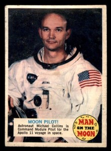 1969 OPC O-Pee-Chee Man on the Moon #3A Moon Pilot! VG/EX