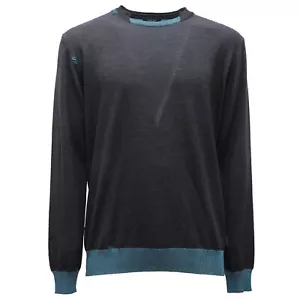 0794AI suéter duro para hombre BOB man negro/azul mezcla - Imagen 1 de 4
