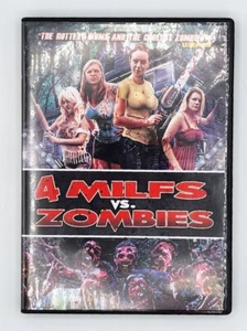 4 Milfs Vs. Zombies (DVD, 2016) NR Cheesy/Campy Zombie Comedy Horror Movie RARE - Picture 1 of 3