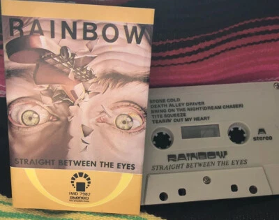 Rainbow Straight Between The Eyes Cassette Rare Japan Release Metal - Image 1 of 4