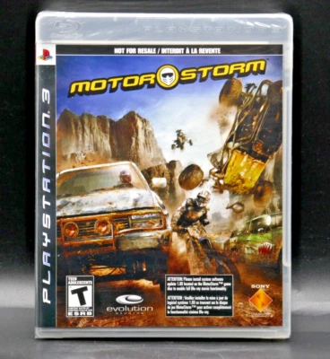MotorStorm (PS3, 2007) Versión NFRS, Nuevo y Precintado Foto 1 de 3