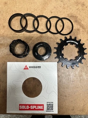 Wheels Manufacturing SOLO-SPLINE Micro Spline Single Speed Conversion Kit - - Image 1 of 2