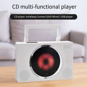 Wireless CD Player with Dual 45mm Speakers for Enhanced Audio Experience - Bild 1 von 14