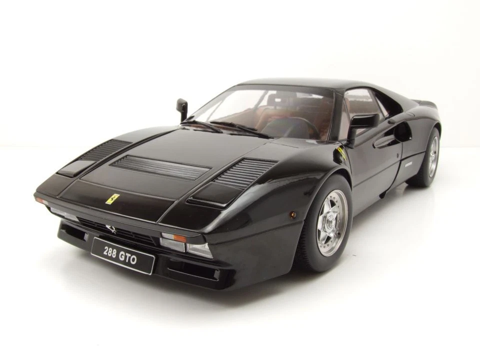 Ferrari 288 GTO 1984 Nero Modellino 1:12 KK Scale - Immagine 1 di 4