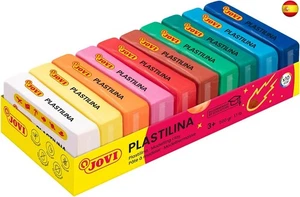  Plastilina jovi 50 tamaño pequeño bandeja de 10 unidades colores surtidos  - Imagen 1 de 8