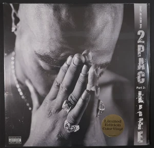 2PAC "THE BEST OF 2PAC PART 2 LIFE" 2XLP LIMITED EDITION COLOR VINYL 2021 NEW - Picture 1 of 7