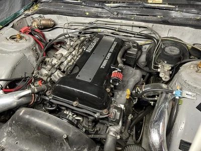 240SX S13 (1989-1993) SR20DET Spark Plug Cover: RAW Metal - Image 1 of 4