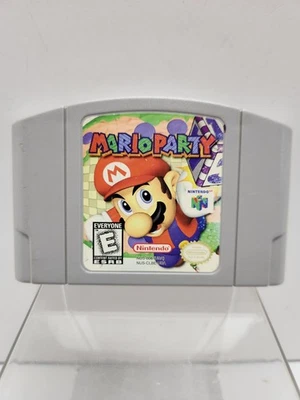 Mario Party 1 (Nintendo 64 N64 1999) Original Authentic Cartridge TESTED Working - Image 1 of 4
