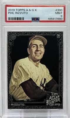 Phil Rizzuto -2019 Topps Allen & Ginter X Portrait -Yankees -Scooter “Holy Cow!” - Image 1 of 4