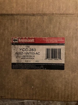 Motorcraft Open Box New AC Compressor au2z-19v703-ac - Image 1 of 2