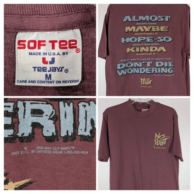 Camisa No Doubt Vintage Años 90 Y2K Rock Cristiano Punk Graffiti Arte Jesús Cita EE. UU. Foto 1 de 4