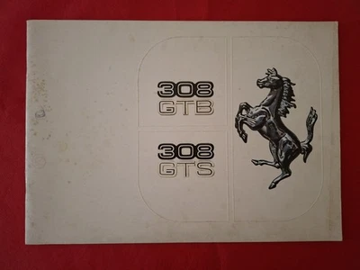 Ferrari 308gtb 308gts Brochure - Immagine 1 di 4