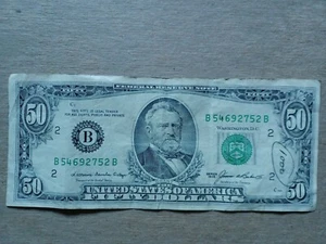 1985 (B) $50   New York Vintage Currency B54692752B - Picture 1 of 4