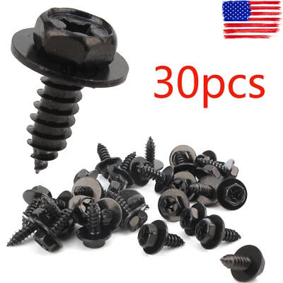 Fender Liner Screws fit for Toyota 90159-60498 30X Foto 1 de 4