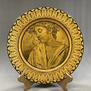 Vintage Royal Doulton 10 1/2" Woman Portrait Plate - Rare! - Picture 1 of 5