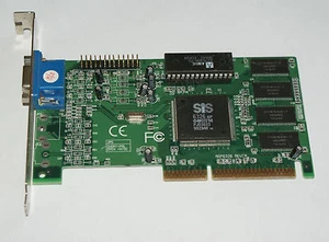 SiS 6326 8 MB AGP Grafikkarte - Bild 1 von 3