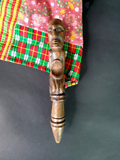 Old Philippines Carved Wooden Marker …beautiful collection and display piece 