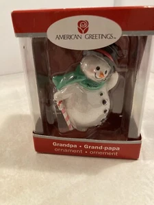American Greetings 2010 Grandpa Ornament New In Box - Picture 1 of 2