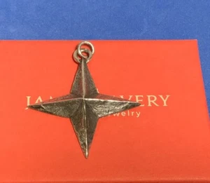 James Avery Christmas Star Retired Large 10.8 Grams RARE - Picture 1 of 5
