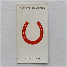 John Player Army Corps Divisional Signs 88 25th Division Cigarette Card (CC11)