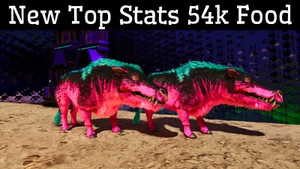 🔥ARK Survival Ascended PvE Top estadísticas Daedon Galaxy 54k comida PC/XBOX/PS5 ASA cerdo - Imagen 1 de 6