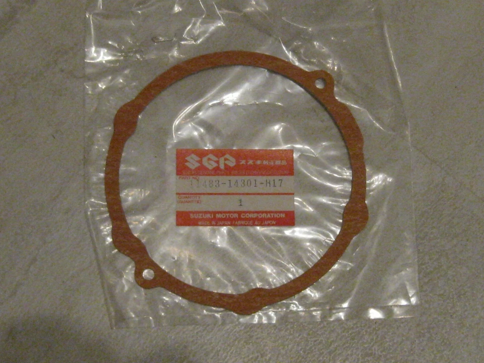 ПРОКЛАДКА КРЫШКИ МАГНИТО SUZUKI RM500/RM250 НОВАЯ ИЗ СТАРЫХ ЗАПАСОВ! - Изображение 1 из 1