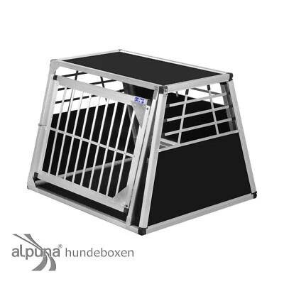 N7 Hundetransportbox Gitterbox Aluminium Transportbox Hundebox Alubox Autobox  - Bild 1 von 4