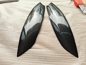 Carbon Fiber Headlight Eyelids Eyebrows for 2005-2007 VW Golf 5 MK5 Rabbit - Picture 1 of 4