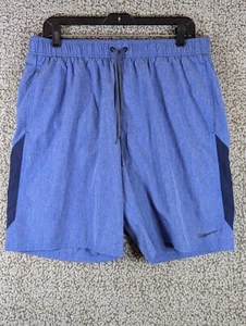 Nike Lined Swim Trunks Men's XL Blue Swim Surf Beach Wear - Picture 1 of 10