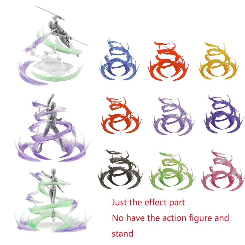 Juguete Starsoul Tamashii Efecto Viento Piezas Modificadas Para Figura D-Art Figma SHF Foto 1 de 3