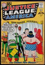 DC COMICS - JUSTICE LEAGUE OF AMERICA  ISS # 7  -1961 1Oc -
