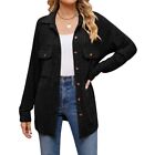 Women s Coat Cosy and Fashionable Outerwear Long Sleeved Design Solid