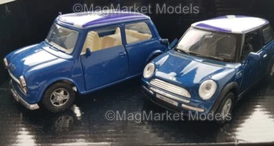 MINI COOPER GIFT SET · ST ANDREW SALTIRE · 1:43 · WELLY · BRAND NEW IN BOX - Image 1 of 4